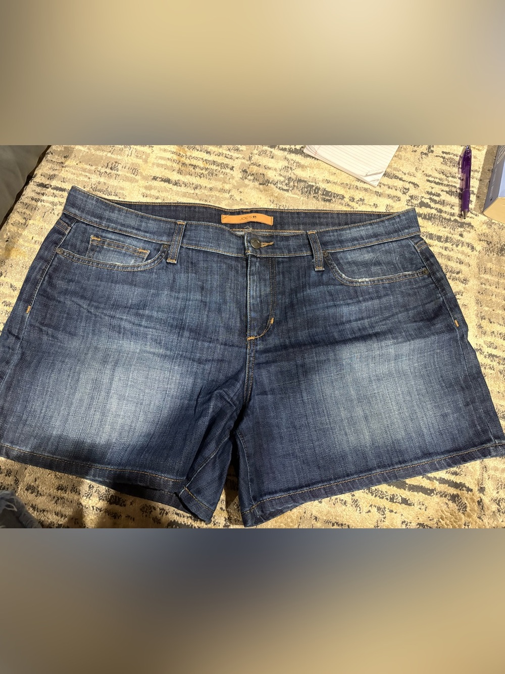 Joe's Jeans Women’s Dark Blue Denim Shorts